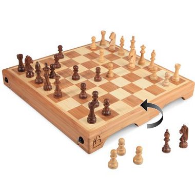 Picture of Wood Folding Chess Set