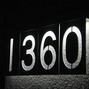 Picture of Solar House Numbers