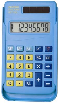 Aurora HC106 Handheld Calculator