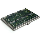 Circuitboard Business Card Case